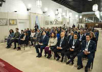  Diputados y pblico asistente al encuentro con motivo de la celebracin ayer, 8 de abril, del Da Internacional del Pueblo Gitano