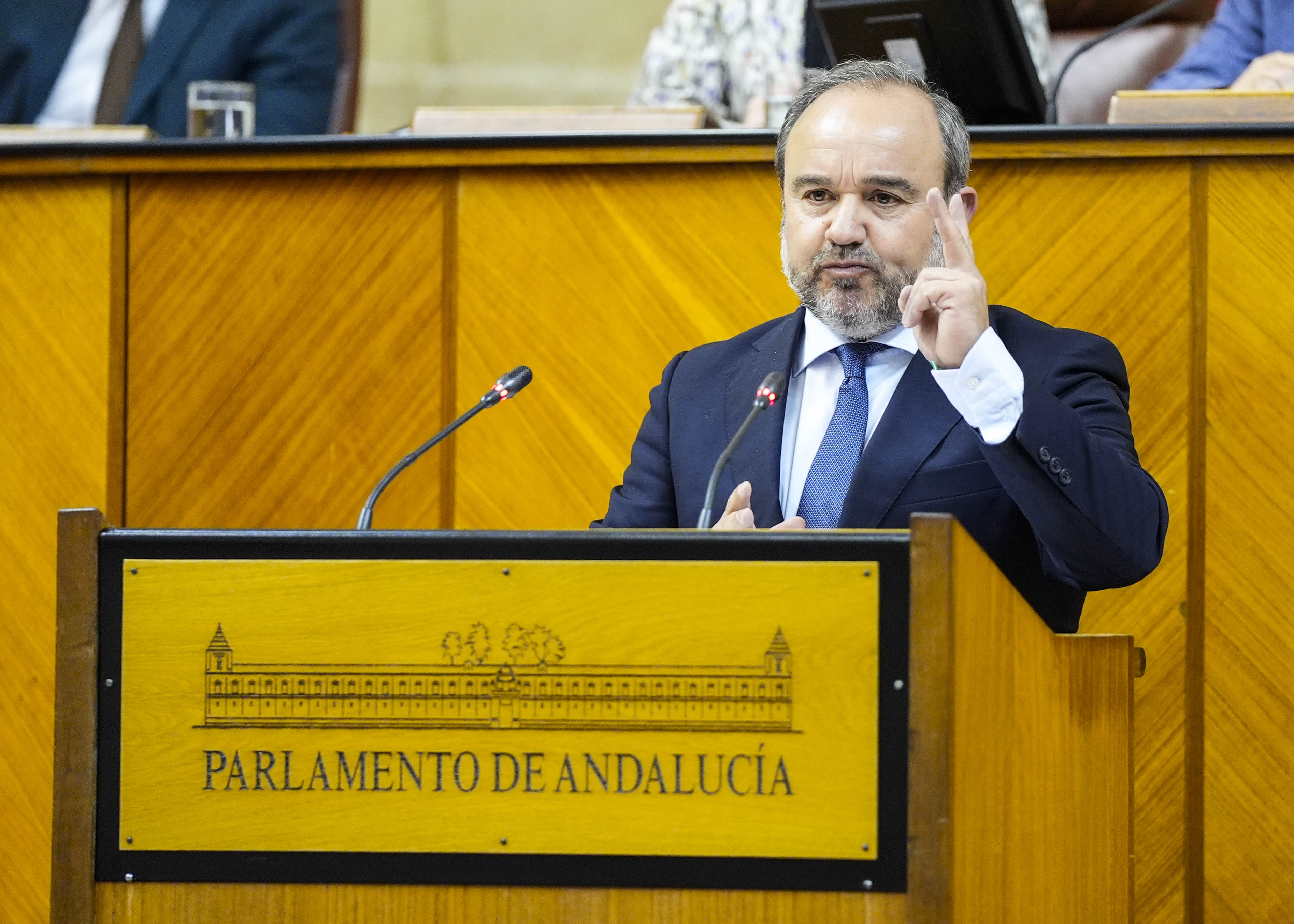 Por el Grupo Popular, el diputado Manuel Alberto Sanromn interviene en el debate  