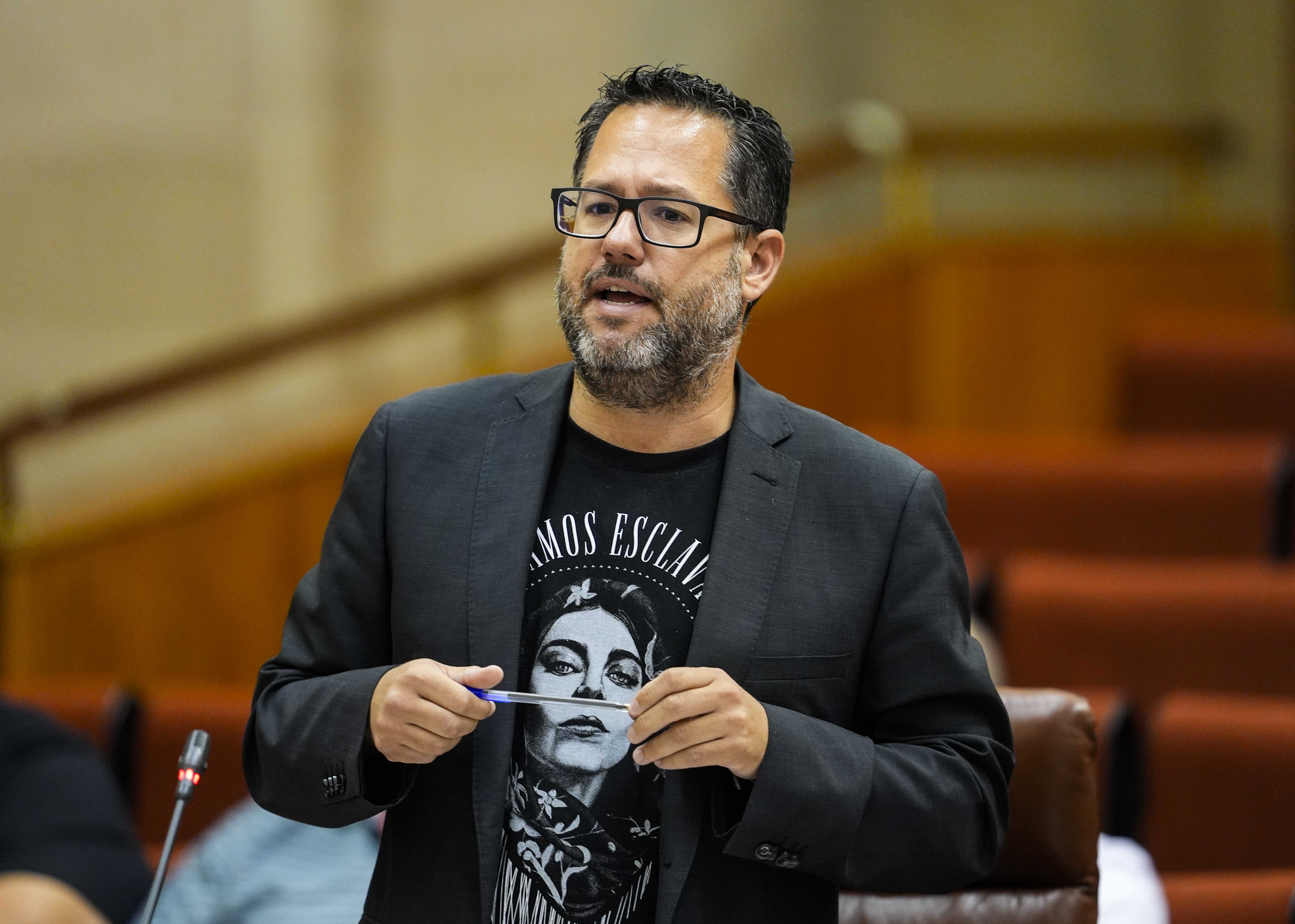  Jos Ignacio Garca, portavoz del Grupo Mixto-Adelante Andaluca, pregunta sobre el juicio prximo de los sindicalistas del SAT (Sindicato Andaluz de Trabajadores) 
