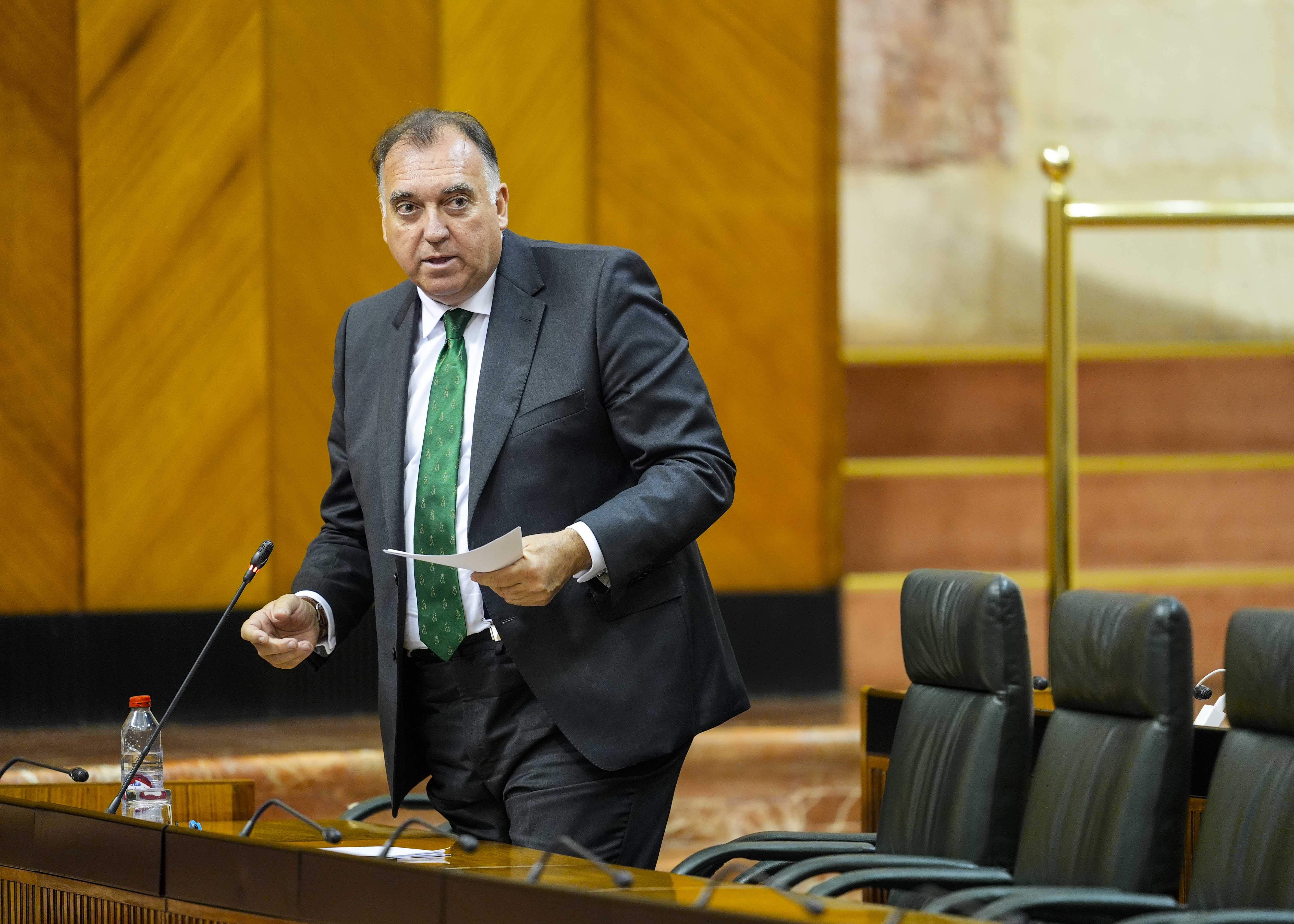 El consejero de Turismo, Cultura y Deporte, Arturo Bernal, responde a la cuestin 