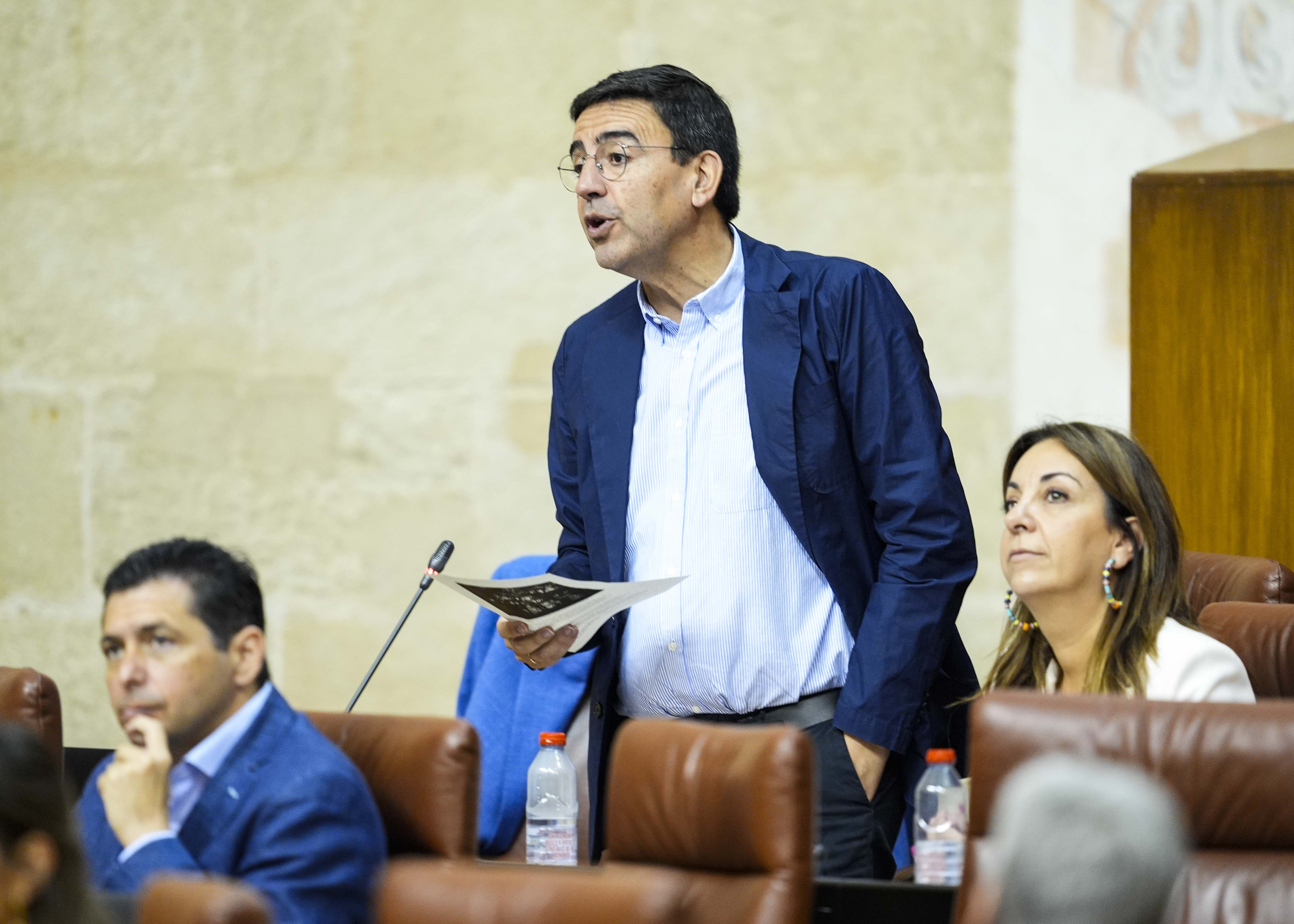 Por el Grupo Socialista, Mario Jess Jimnez formula una pregunta de mxima actualidad relativa a movilizaciones de los bomberos forestales del Infoca 
