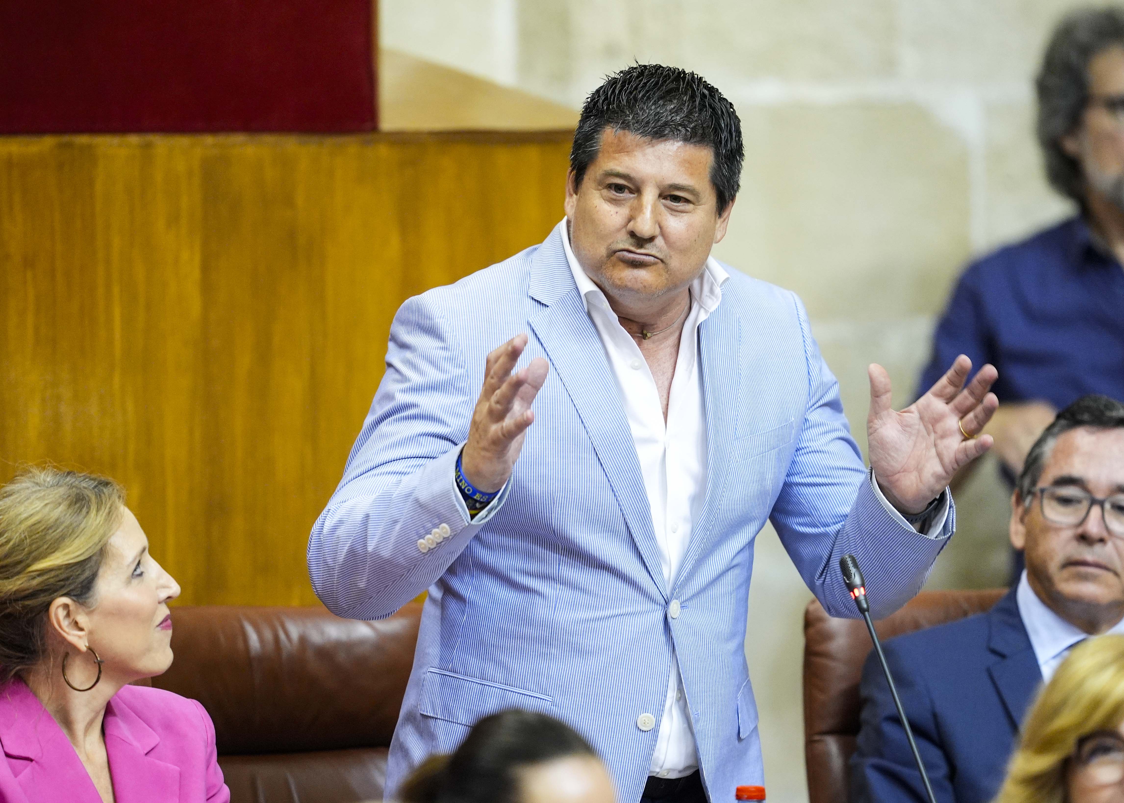 Francisco Javier Oblar, del Grupo Popular, pregunta sobre la economa azul 