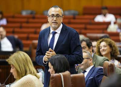 Manuel Santiago Bonilla, del Grupo Popular, formula una pregunta dirigida a la consejera de Economa relativa a Andaluca TRADE 