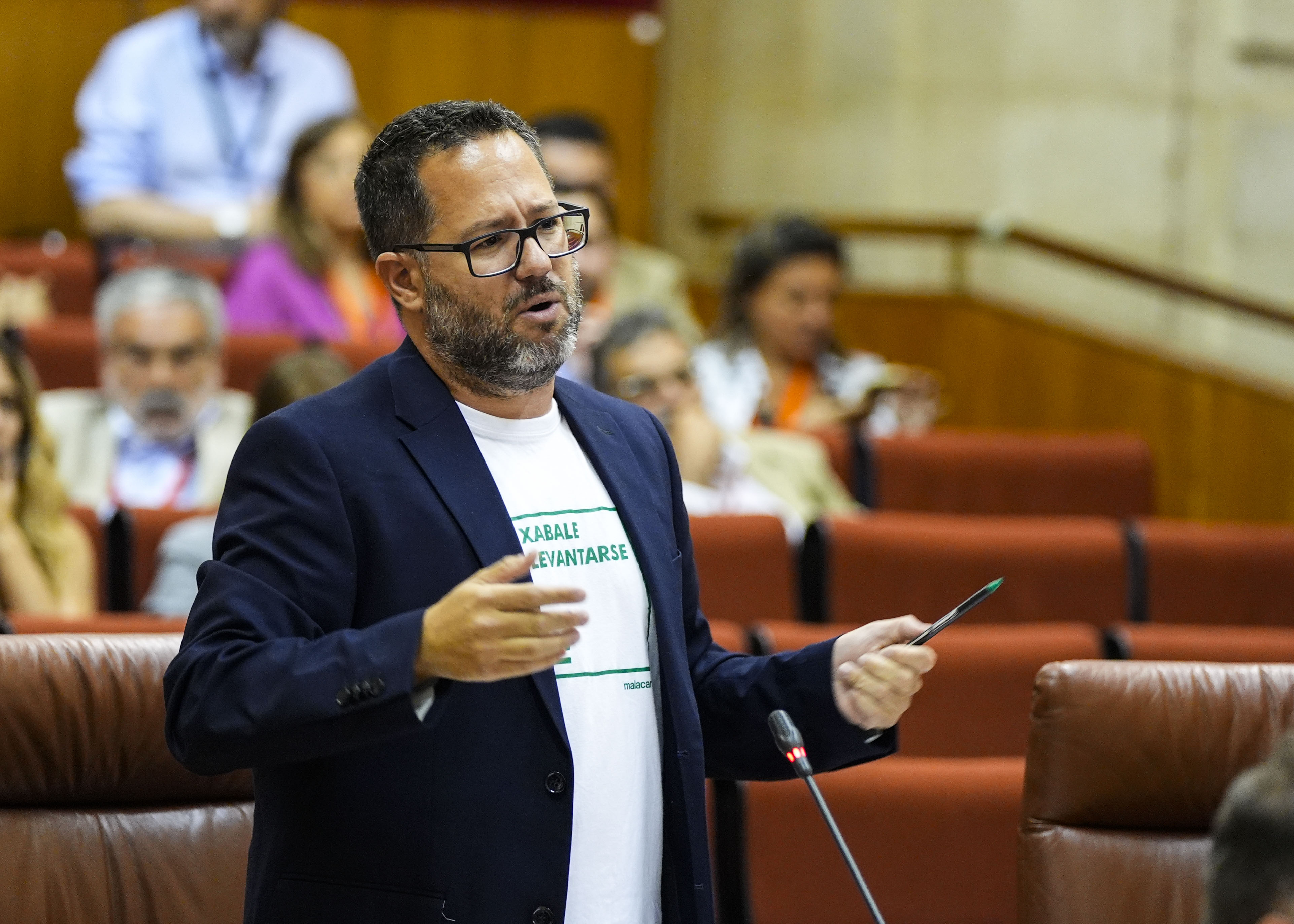 Inicia el turno de preguntas al presidente de la Junta el portavoz del Grupo Mixto-Adelante Andaluca, con una cuestin relativa a situacin de la sanidad en nuestra comunidad autnoma  