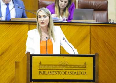 Por el Grupo Popular, Mara Remedios Olmedo argumenta una proposicin no de ley relativa a transferencia de las competencias de sanidad penitenciaria a la Comunidad Autnoma de Andaluca  