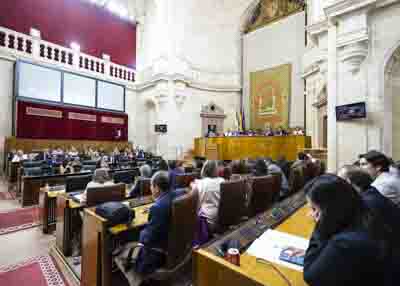 Resultado de una de las votaciones que han tenido lugar tras el debate de las proposiciones de ley 