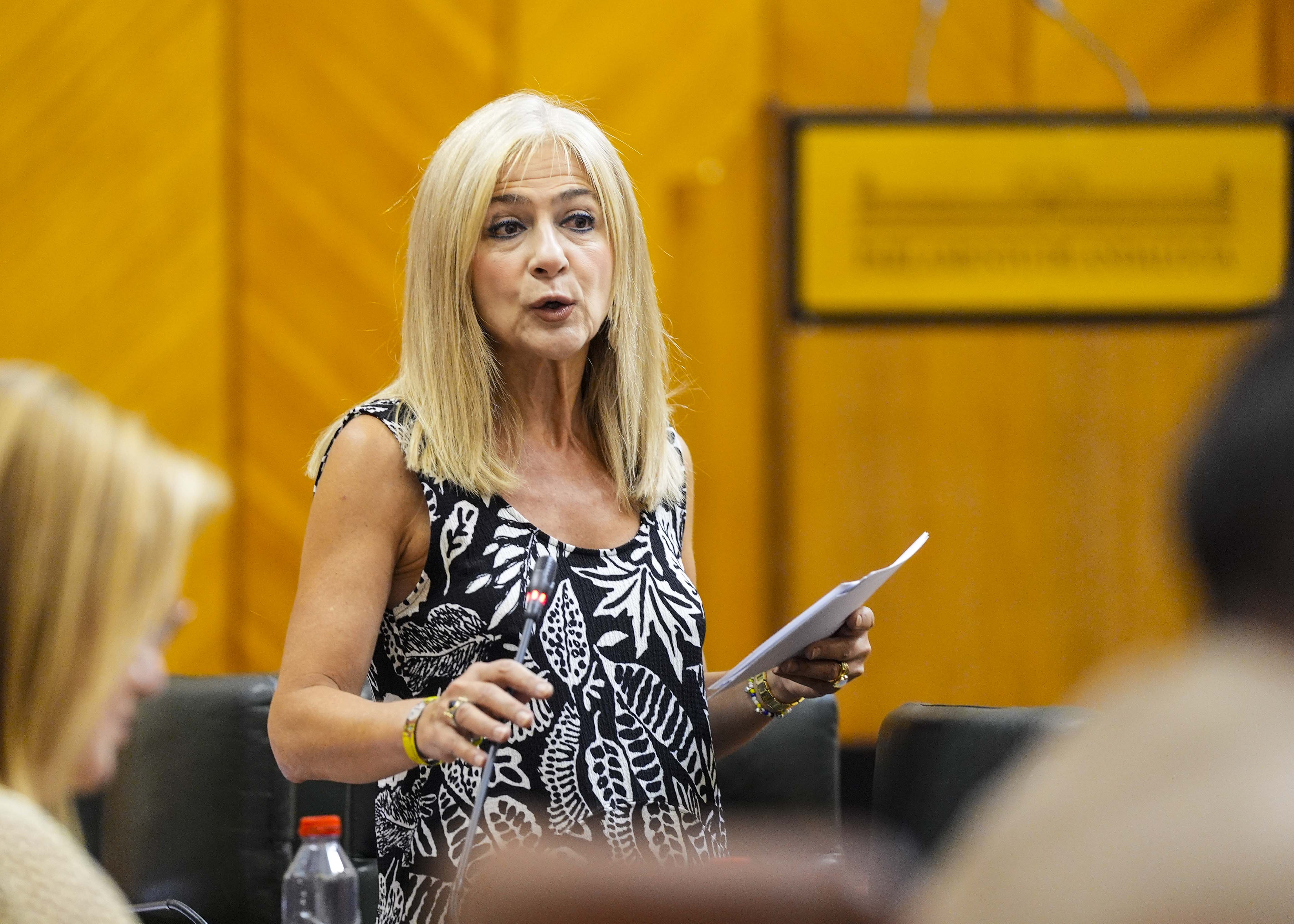 La consejera de Desarrollo Educativo y Formacin Profesional, Patricia del Pozo, contesta a la cuestin 