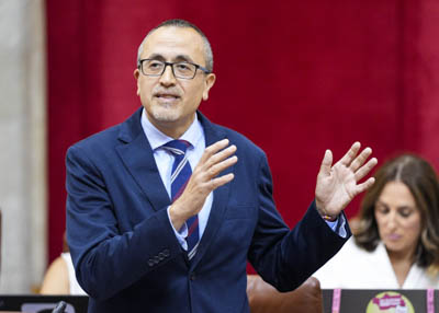 El diputado del Grupo Popular Manuel Santiago Bonilla pregunta sobre el patrimonio cultural en la provincia de Jan 