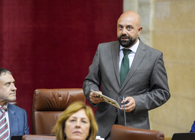 Juan Jos Bosquet, del G.P. Vox en Andaluca, pregunta sobre el Servicio Andaluz de Empleo 