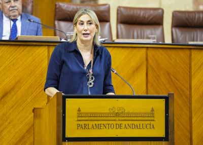Isabel Mara Aguilera, del G.P. Socialista, presenta una proposicin no de ley relativa a la adopcin de medidas urgentes que mejoren las condiciones laborales de las camareras de piso en Andaluca 