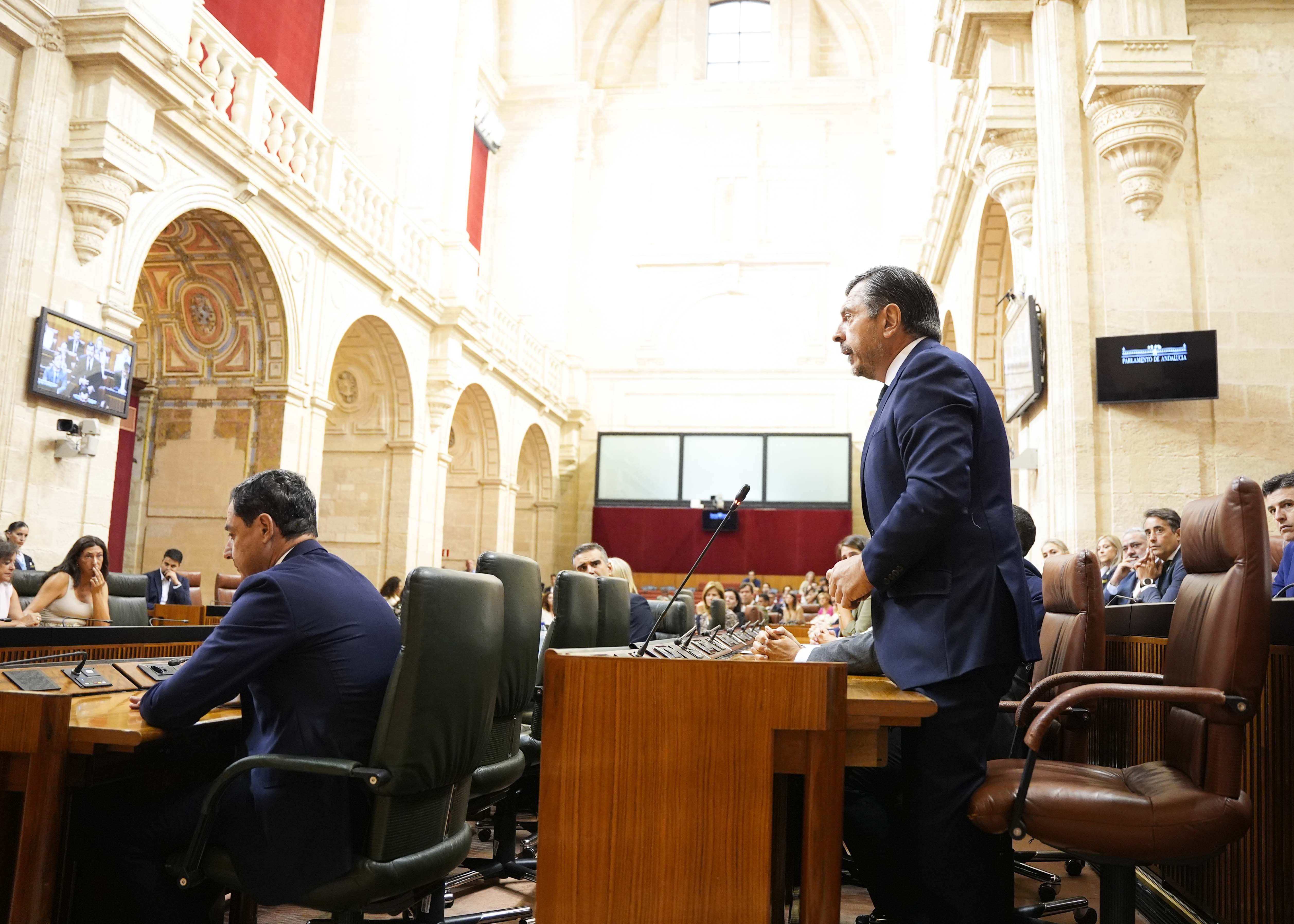 Antonio Martn, portavoz del Grupo Popular en Andaluca 