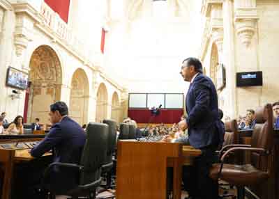 Antonio Martn, portavoz del Grupo Popular en Andaluca 