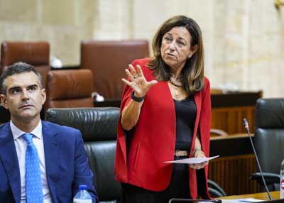  Mara del Carmen Castillo, consejera de Desarrollo Educativo y Formacin profesional, responde 