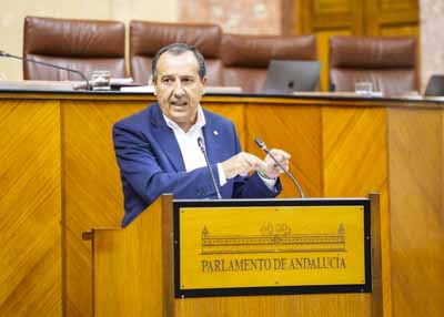 Jos Luis Ruiz, del Grupo Socialista, argumenta una proposicin no de ley de mejora y agilizacin en la gestin de la dependencia en Andaluca 