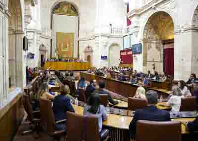 El Pleno del Parlamento vota una de las proposiciones no de ley presentadas 