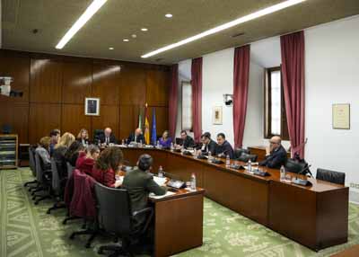  Otra perspectiva de la Junta de Portavoces reunida en su sesin de hoy