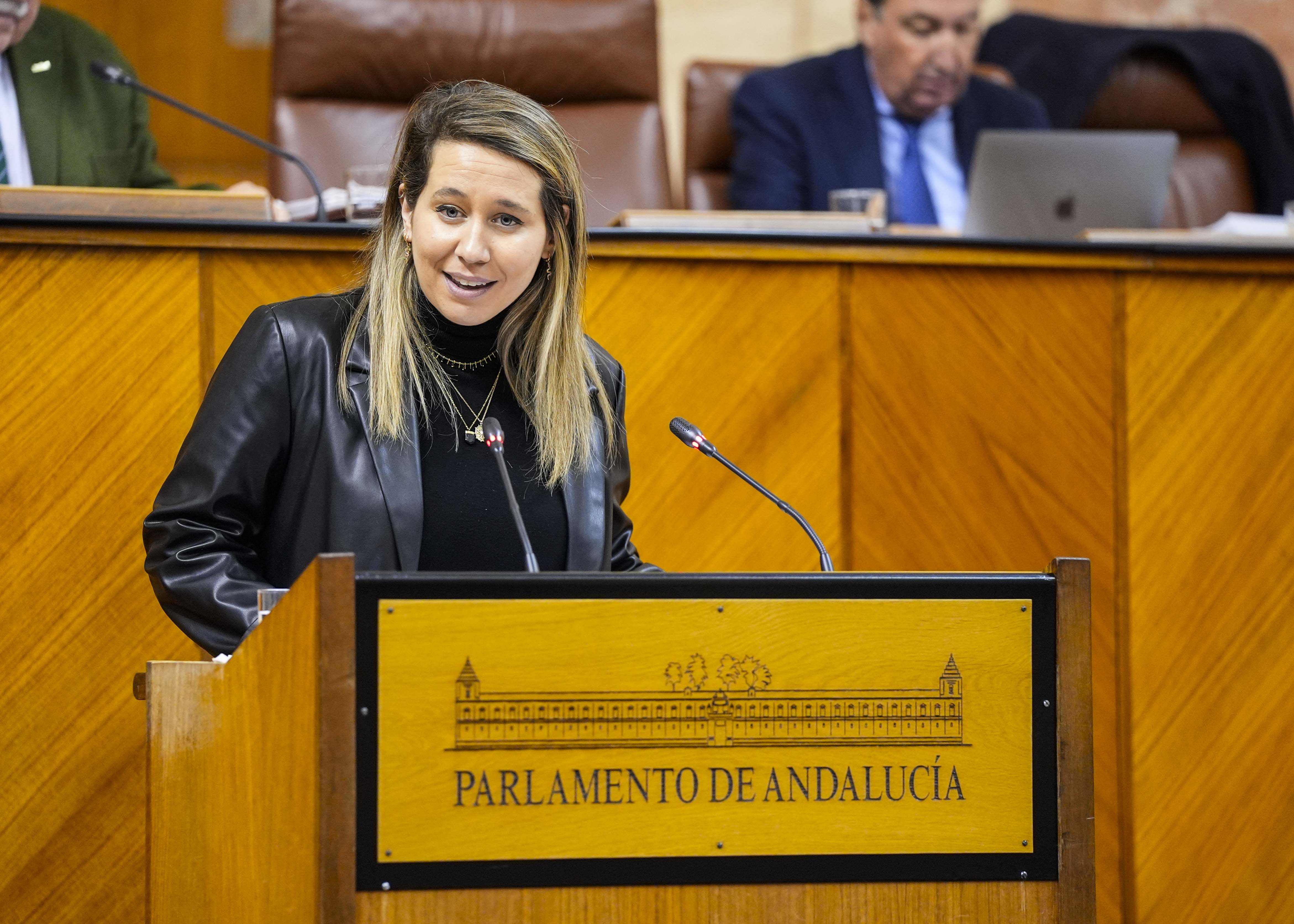   La diputada Jessica Trujillo, del Grupo Popular, cierra el debate de la proposicin de ley de participacin