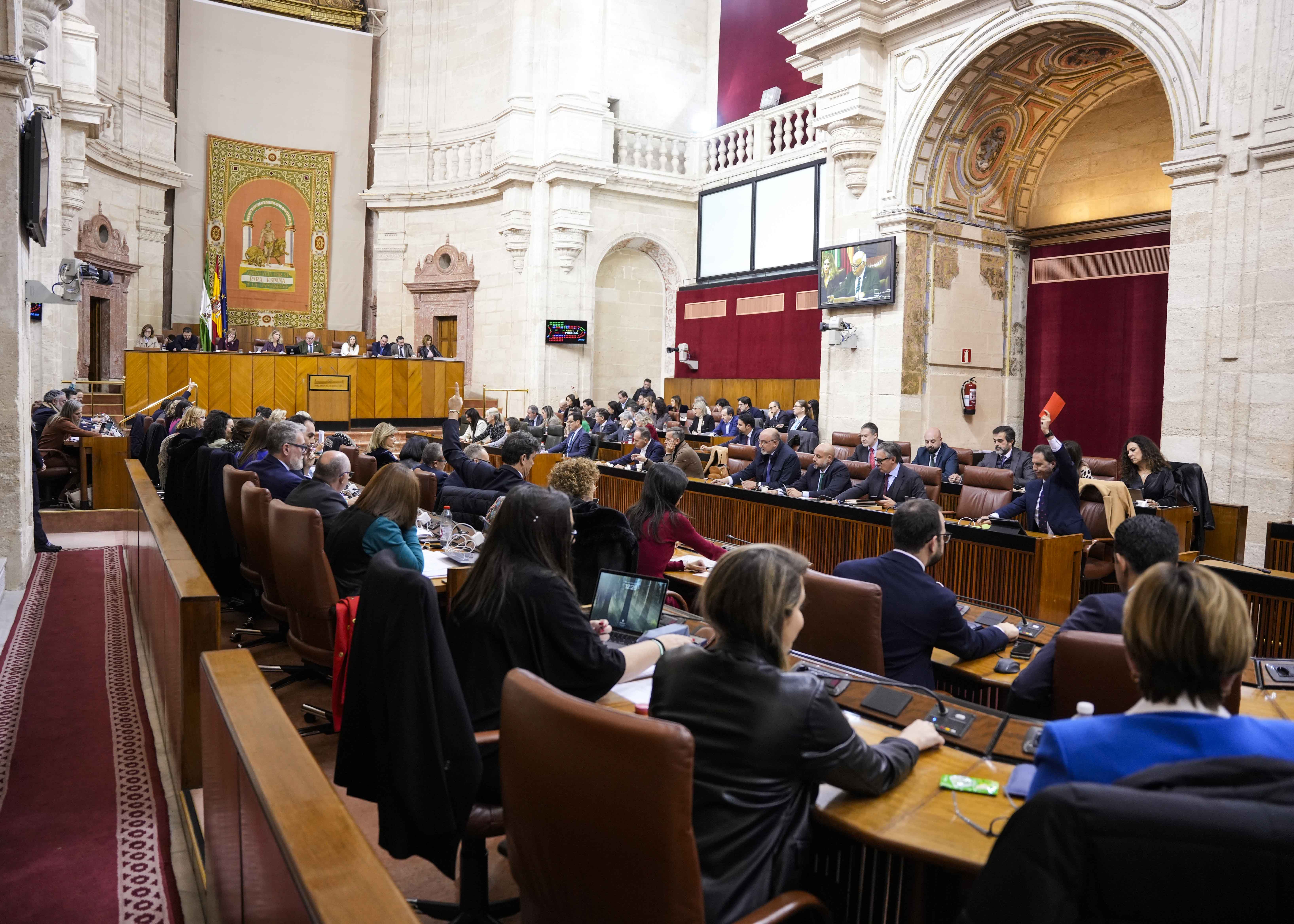 Votacin de la proposicin de ley relativa a participacin institucional de las organizaciones sindicales y empresariales ms representativas de la Comunidad Autnoma de Andaluca 