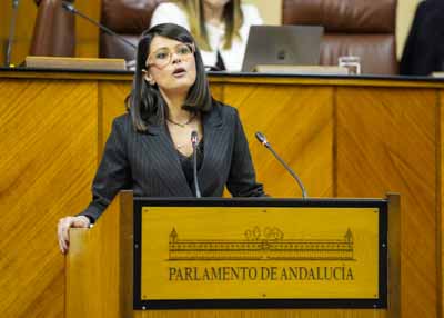 Toma la palabra ngeles Martnez, del Grupo Popular de Andaluca