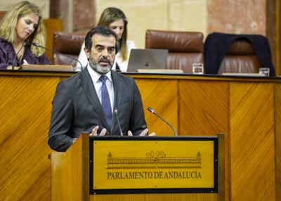 Turno de intervencin de Antonio Sevilla, del Grupo Parlamentario Vox en Andaluca 