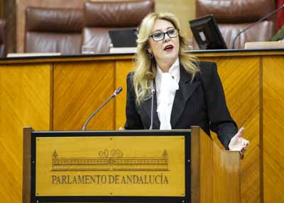 Carolina Espaa, consejera de Economa, Hacienda y Fondos Europeos, informa sobre el cese de la interventora general y los cambios de personal de la Intervencin General de la Junta de Andaluca 