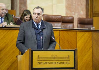 El consejero de Turismo, Cultura y Deporte, Arturo Bernal, comparece para hacer un balance del turismo en Andaluca en el ao 2024 