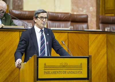 Jorge Paradela, consejero de Industria, Energa y Minas, cierra el orden del da del pleno con su comparecencia para informar sobre la alianza andaluza del biogs 