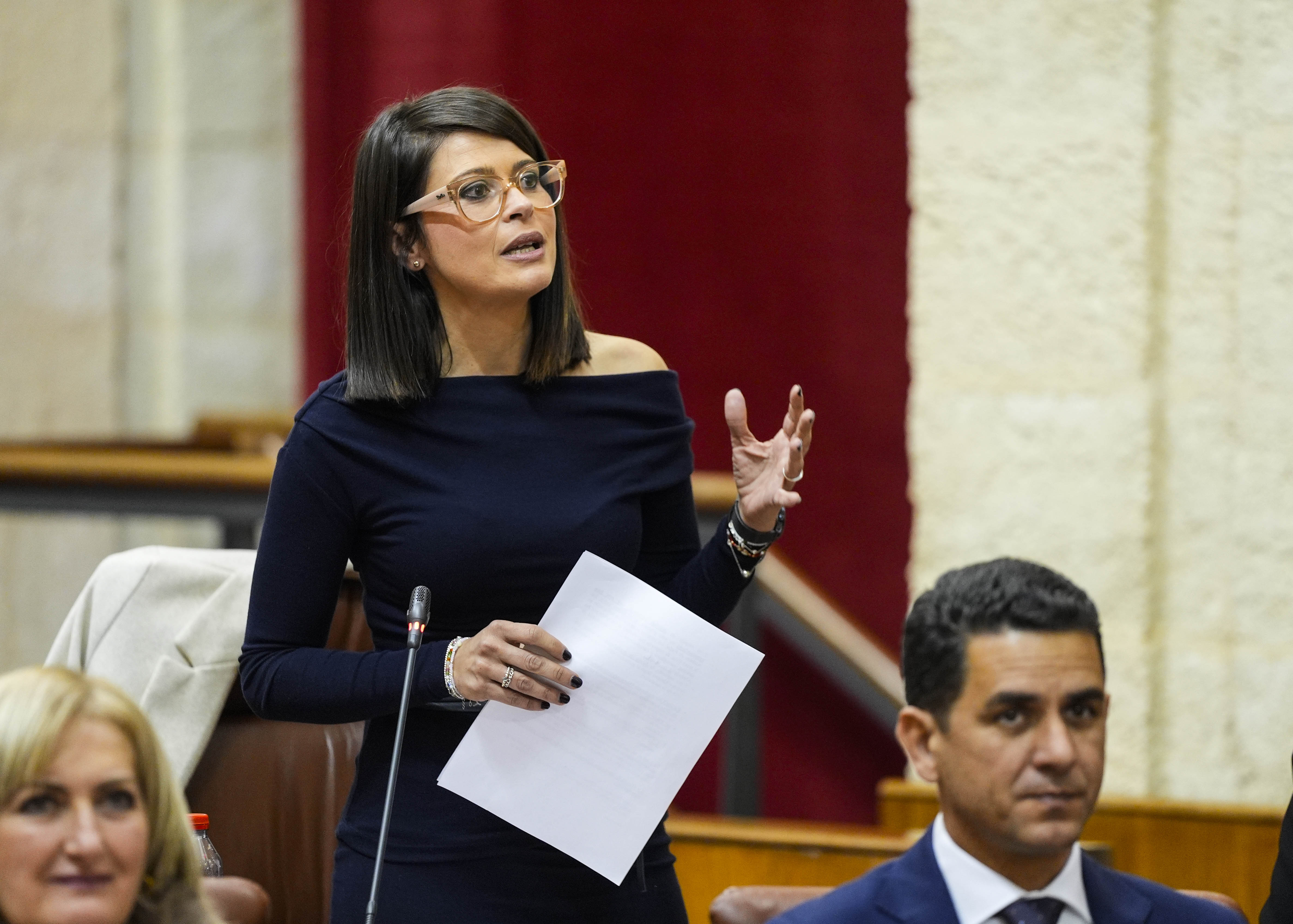  Por el Grupo Popular de Andaluca, la diputada ngeles Martnez pregunta sobre la candidatura de la geoda de Pulp (Almera) 