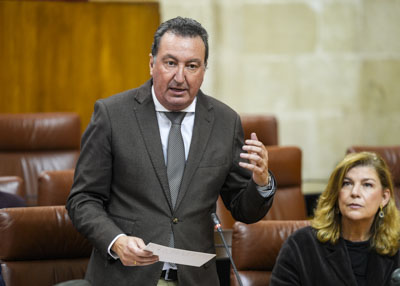  Manuel Andrs Gonzlez, del G.P. Popular, formula una pregunta relativa al vertedero de Nerva (Huelva) 