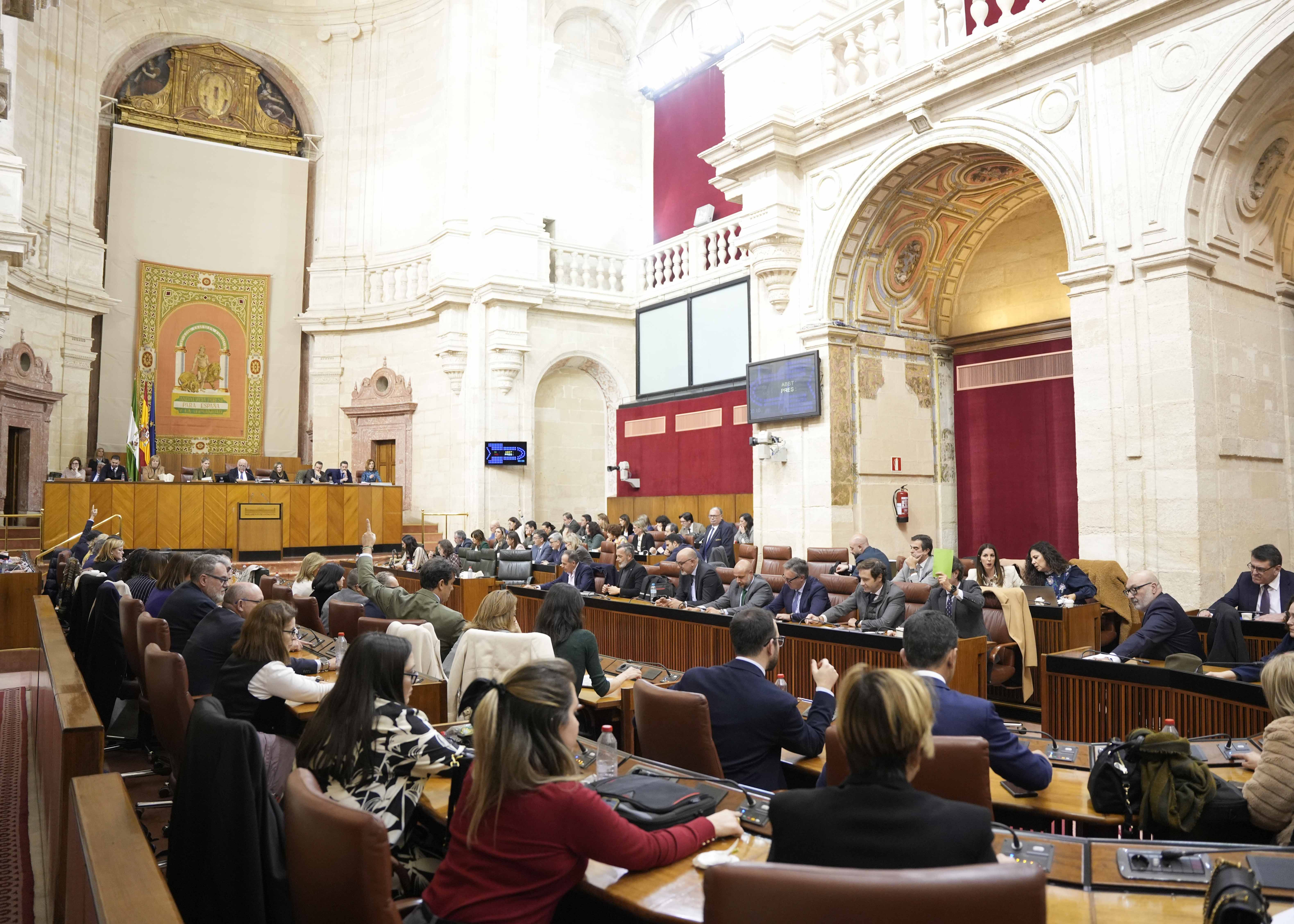 Comienzan las votaciones al finalizar el orden del da del pleno 