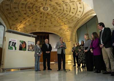  Loles Lpez, consejera de Inclusin Social, Juventud, Familias e Igualdad, se dirige a los asistentes