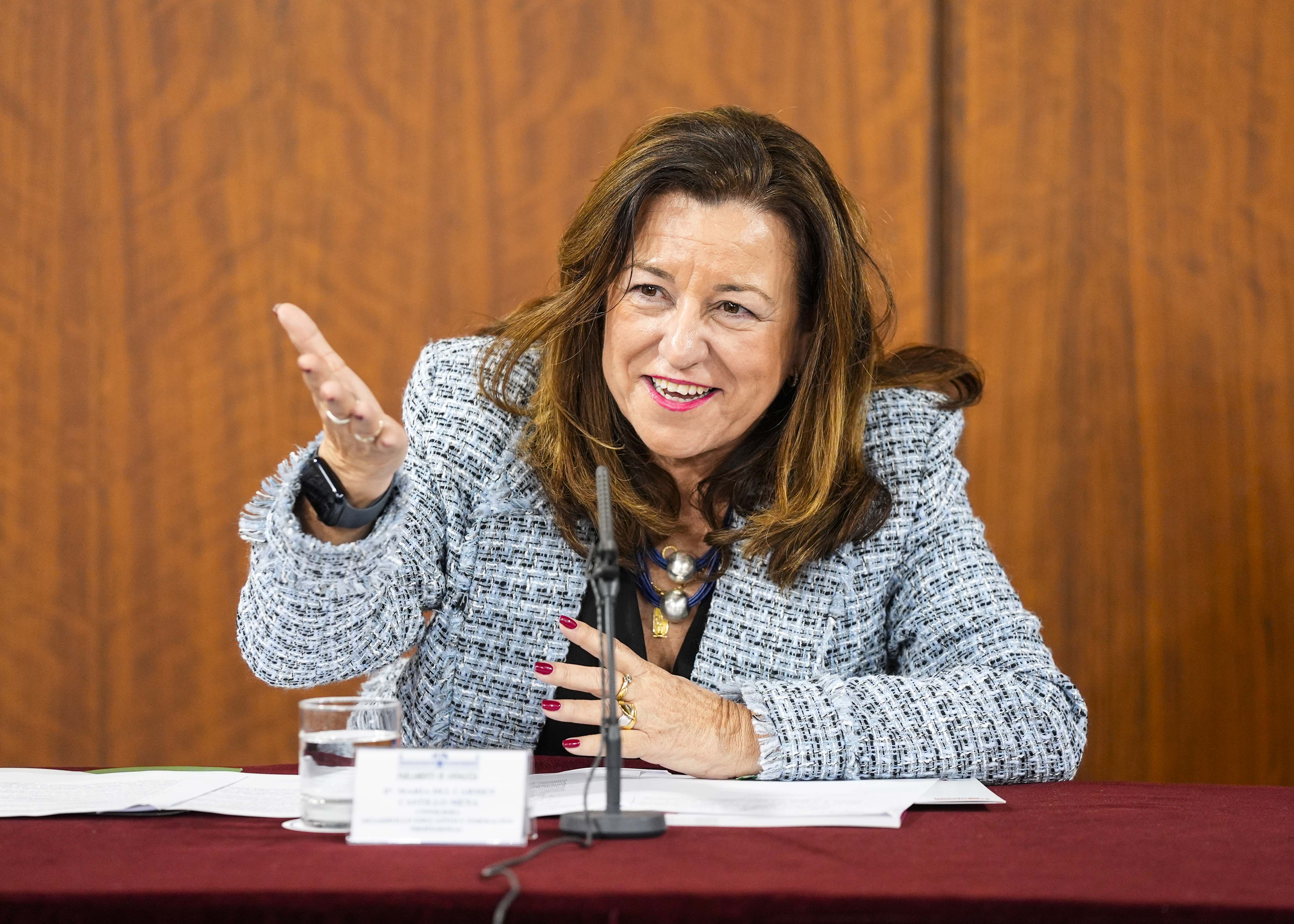 Intervencin de la consejera de Desarrollo Educativo y Formacin Profesional, Mara del Carmen Castillo 