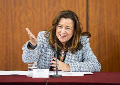 Intervencin de la consejera de Desarrollo Educativo y Formacin Profesional, Mara del Carmen Castillo 