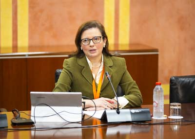 Mara Luisa Lara, de la Asociacin Superior de Ingeniera de Andaluca (ASIAN), inicia una nueva ronda de comparecientes del Grupo de Trabajo relativo a la Inteligencia Artificial 