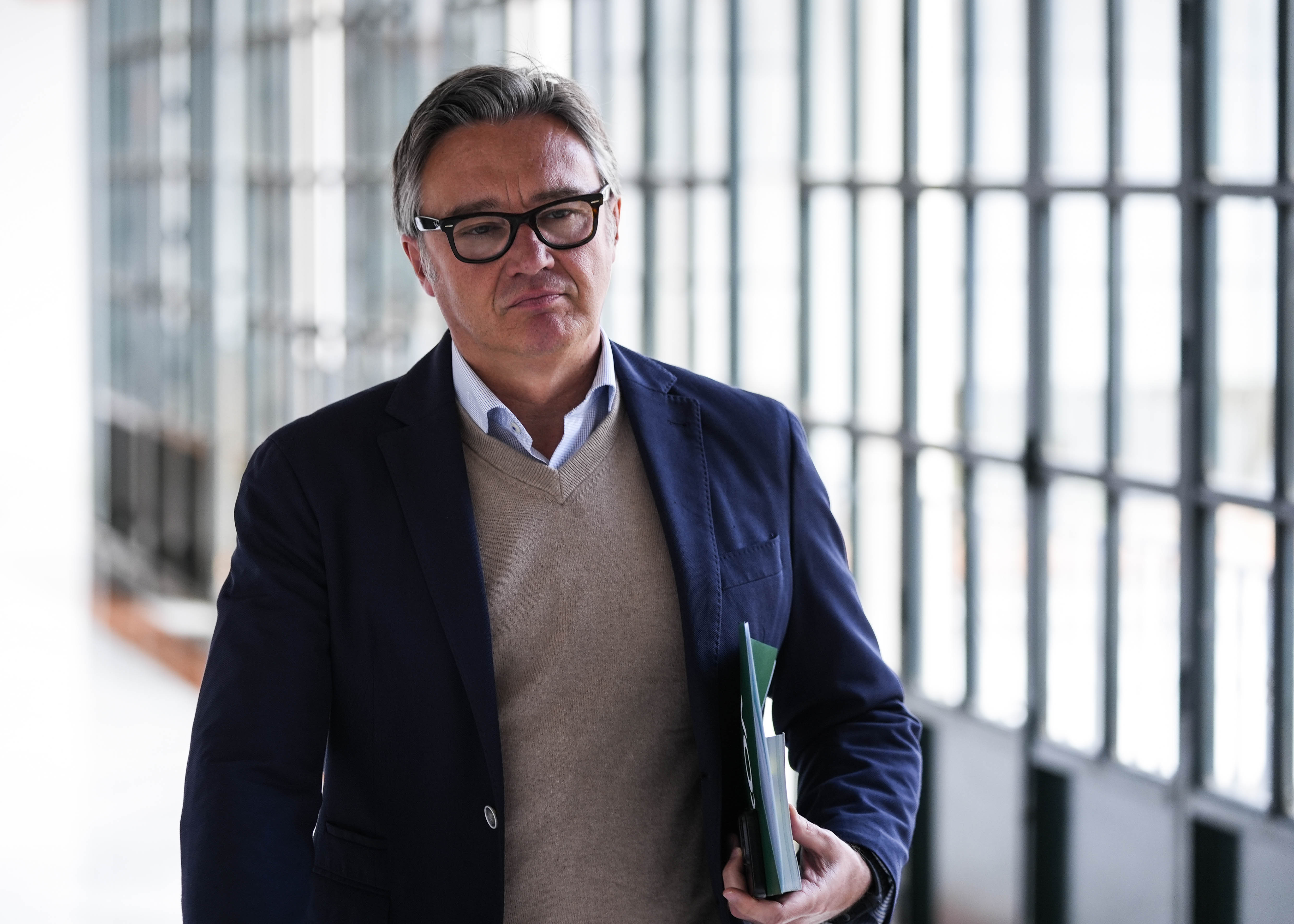 El portavoz del G.P. Vox en Andaluca, Manuel Gavira 