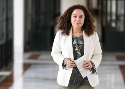 Inmaculada Nieto, portavoz del G.P. Por Andaluca
