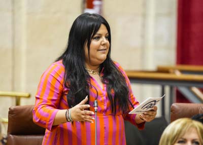 La diputada Mónica Morales, del Grupo Popular, pregunta sobre las previsiones de licitación de obra pública hidráulica por parte de la Junta de Andalucía 