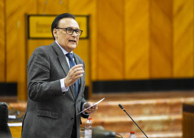 José Carlos Gómez Villamandos, consejero de Universidad, Investigación e Innovación, responde 