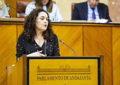 La portavoz del Grupo Por Andaluca, Inmaculada Nieto, posiciona a su grupo parlamentario respecto de la proposicin de ley  