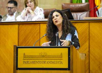 Por el Grupo Vox en Andaluca, la diputada Ana Mara Ruiz interviene en el debate de toma en consideracin de la proposicin de ley  