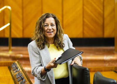 La consejera de Desarrollo Educativo y Formacin Profesional, Mara del Carmen Castillo, se dirige a su sitio 