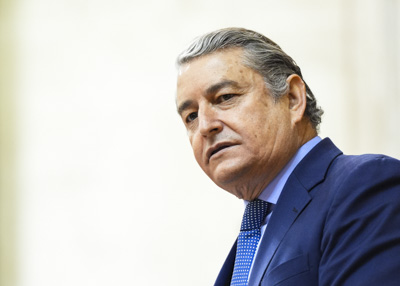 Antonio Sanz , consejero de la Presidencia, Interior, Dilogo Social y Simplificacin Administrativa