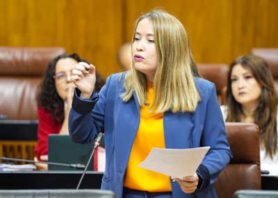  La diputada Alicia Murillo, del Grupo Socialista, pregunta sobre el endeudamiento de la Junta de Andaluca   
