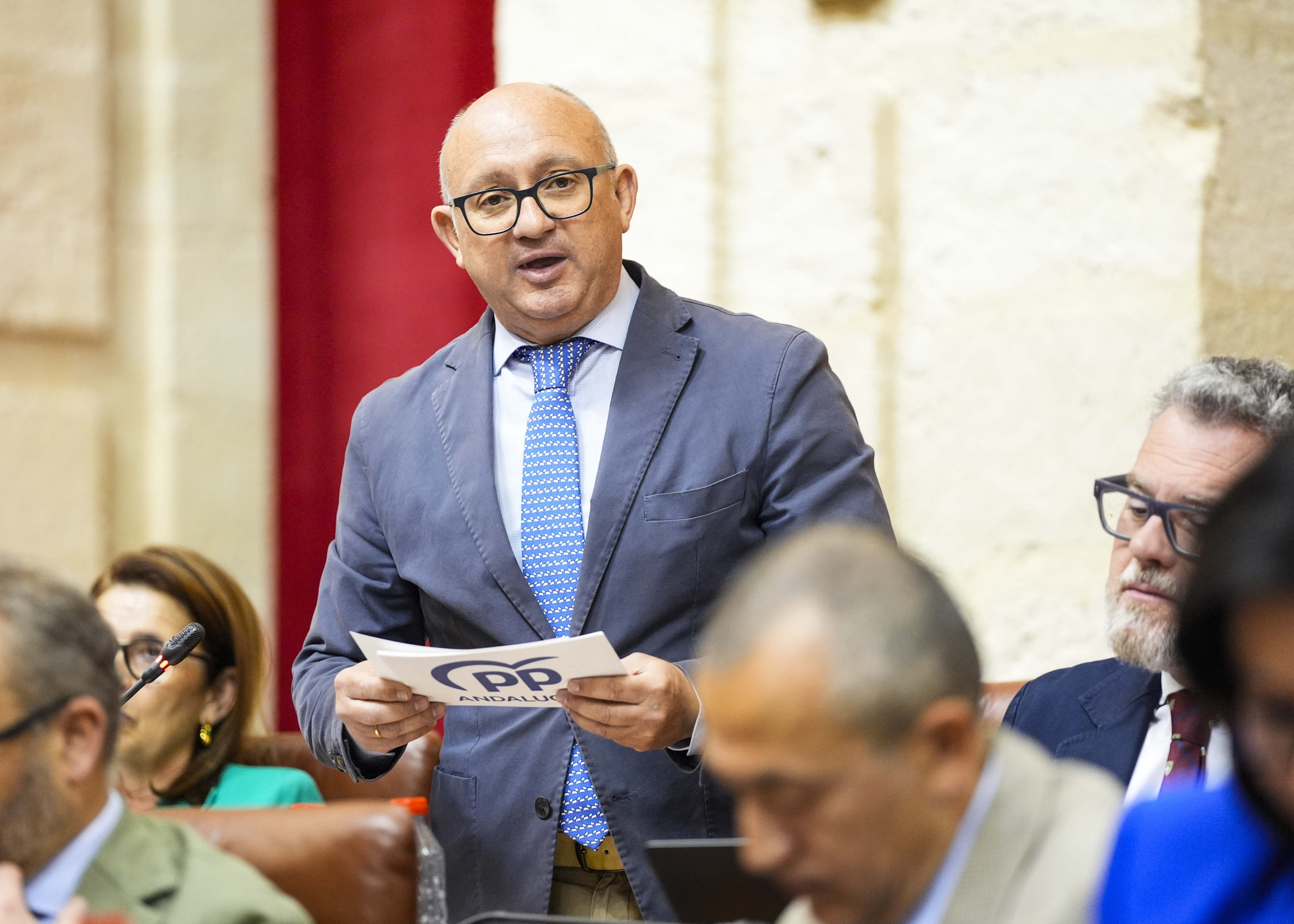 Por el Grupo Popular de Andaluca, Jos Ignacio Gonzlez pregunta sobre las obras de ampliacin del CEIP Argonautas (Chipiona, Cdiz) 