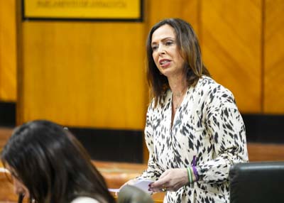 Roco Daz, consejera de Fomento, Articulacin del Territorio y Vivienda, le responde  