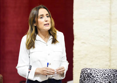 Vernica Martos, del Grupo Popular, formula una pregunta relativa a asignacin tributaria a actividades de inters social, campaa Renta 2024