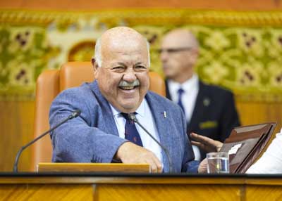 El presidente del Parlamento de Andaluca, Jess Aguirre 