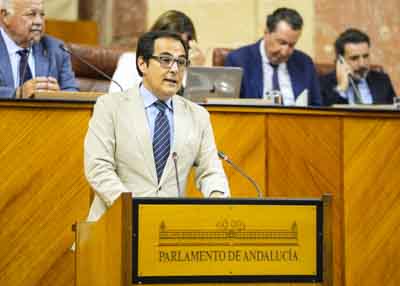   El consejero de Justicia, Jos Antonio Nieto, inicia ante el Pleno el debate del proyecto de ley por la que se crea el Colegio Oficial de Criminologa de Andaluca  