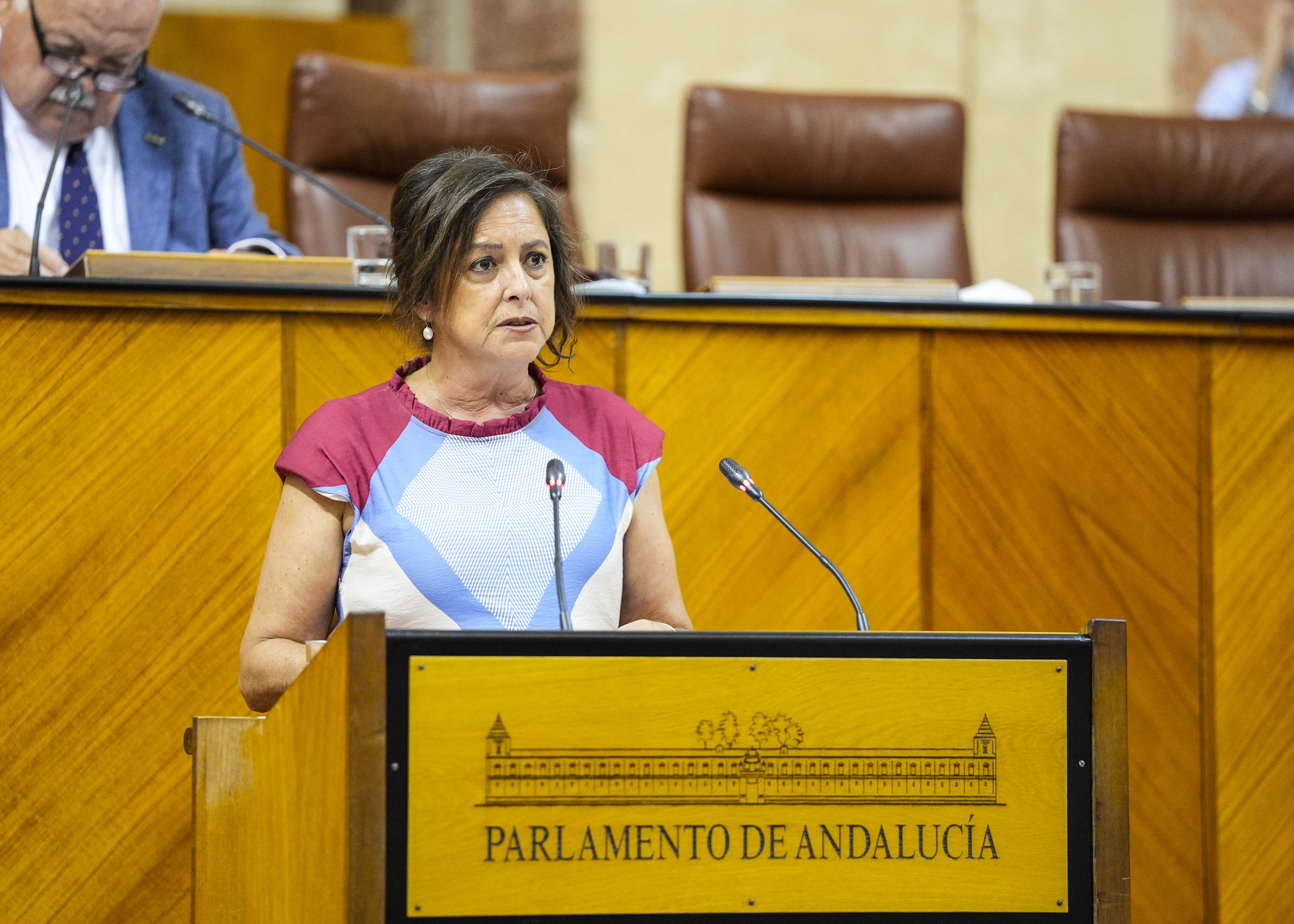 Catalina Garca, consejera de Sostenibilidad y Medio Ambiente, comparece para informar sobre la gestin de residuos en Andaluca  
