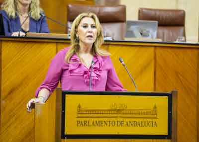  Carolina Espaa, consejera de Economa, Hacienda y Fondos Europeos, informa sobre el impacto en Andaluca del prximo marco financiero plurianual que est preparando la Comisin Europea 
